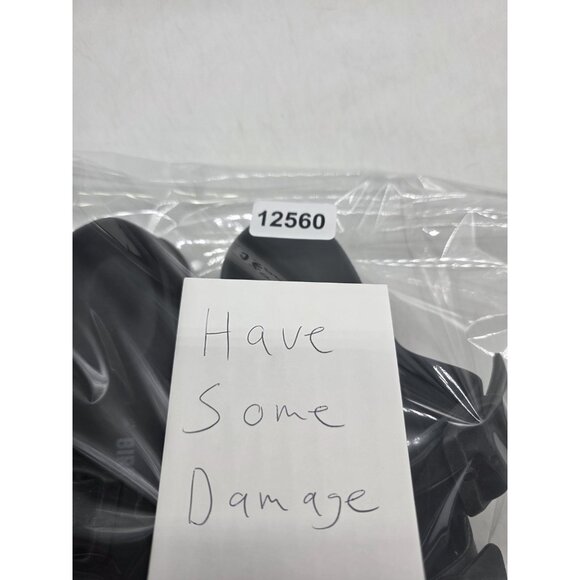 Birkenstock Arizona EVA Sandals Womens Size 7 Womens 6 Black Two Strap Slides - Picture 11 of 11